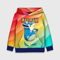 Детская толстовка 3D Rayman globox радуга
