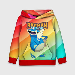 Детская толстовка 3D Rayman globox радуга
