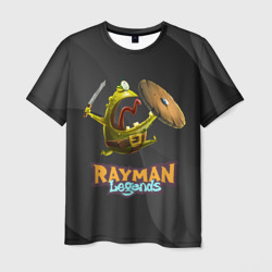 Мужская футболка 3D Rayman legends black