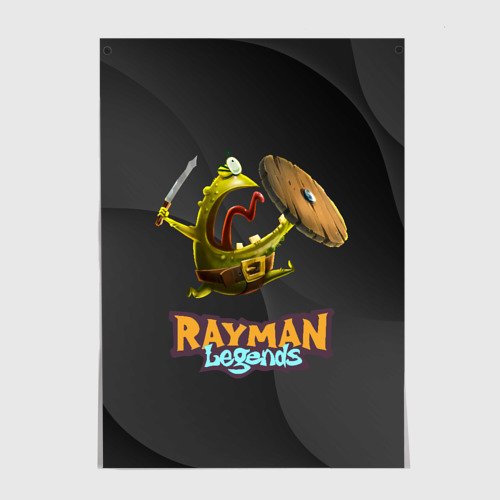 Постер Rayman legends black