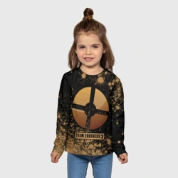 Детский лонгслив 3D Тим Фортресс 2 Мишень - фото 2