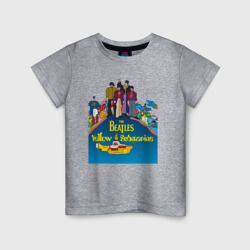 Детская футболка хлопок The Beatles on a Yellow Submarine