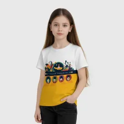 Детская футболка 3D Yellow Submarine Мультфильм 3D - фото 2