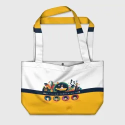 Пляжная сумка 3D Yellow Submarine Мультфильм 3D