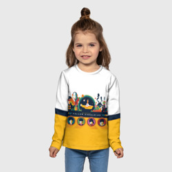 Детский лонгслив 3D Yellow Submarine Мультфильм 3D - фото 2