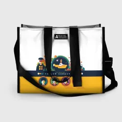 Сумка-шоппер 3D Yellow Submarine Мультфильм 3D