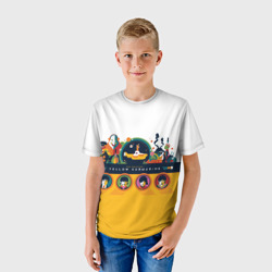 Детская футболка 3D Yellow Submarine Мультфильм 3D - фото 2