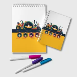 Блокнот Yellow Submarine Мультфильм 3D