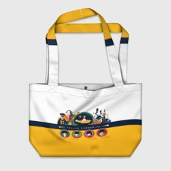 Пляжная сумка 3D Yellow Submarine Мультфильм 3D