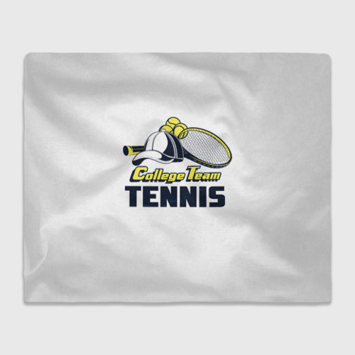 Плед 3D Теннис Tennis, цвет 3D (велсофт)