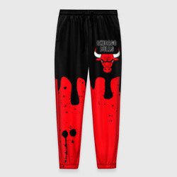 Мужские брюки 3D Chicago Bulls Чикаго Буллз Логотип