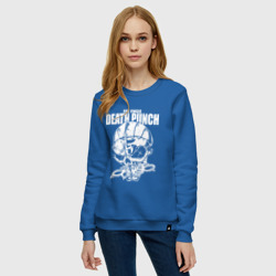 Женский свитшот хлопок Five Finger Death Punch Groove metal - фото 2