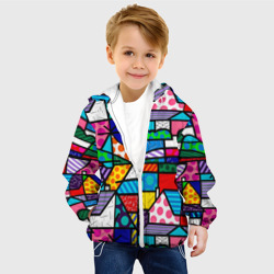 Детская куртка 3D Ромеро Бритто красочный узор - фото 2