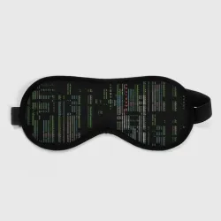 Маска для сна 3D Shutdown