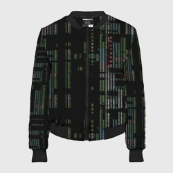 Женский бомбер 3D Shutdown