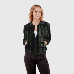 Женский бомбер 3D Shutdown - фото 2