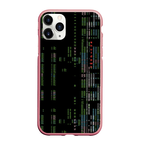 Чехол для iPhone 11 Pro Max матовый Shutdown, цвет баблгам