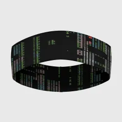 Повязка на голову 3D Shutdown