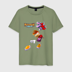 Мужская футболка хлопок Rayman в прыжке
