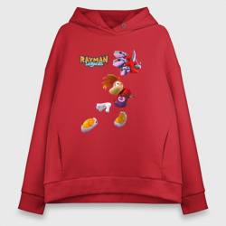 Женское худи Oversize хлопок Rayman в прыжке