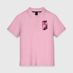 Женское поло хлопок Моя Вселенная. Космическое настроение