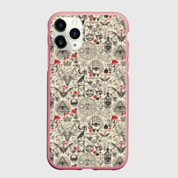 Чехол для iPhone 11 Pro Max матовый Чёрная Магия и Колдовство