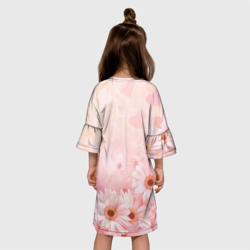 Детское платье 3D Самая красивая Ангелина, цвет 3D печать - фото 5