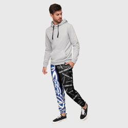 Мужские брюки 3D Volkswagen scirocco Half pattern - фото 2