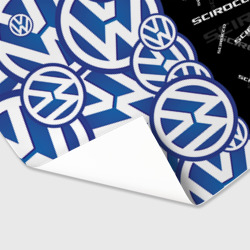 Бумага для упаковки 3D Volkswagen scirocco Half pattern - фото 2