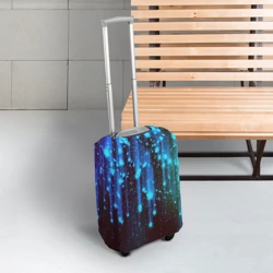 Чехол для чемодана 3D Звездопад Звёздный дождь - фото 2