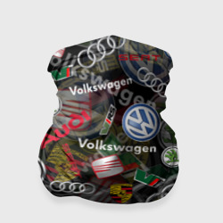 Бандана-труба 3D Volkswagen Group audi VW seat Porsche |Skoda