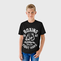 Детская футболка 3D Бокс, боксерские перчатки boxing - фото 2