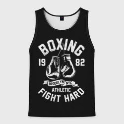 Мужская майка 3D Бокс, боксерские перчатки boxing