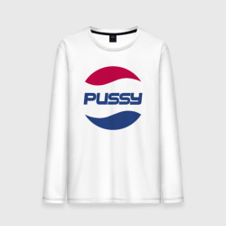 Мужской лонгслив хлопок Pepsi Pussy