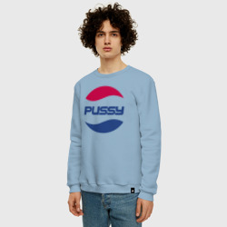 Мужской свитшот хлопок Pepsi Pussy - фото 2