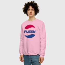 Мужской свитшот хлопок Pepsi Pussy - фото 2