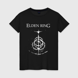 Женская футболка хлопок Elden Ring лого