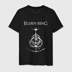 Мужская футболка хлопок Elden Ring лого