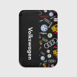 Картхолдер Magsafe магнитный Volkswagen Group Half Pattern