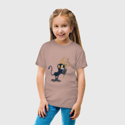 Детская футболка хлопок Шоу чашечка и дьявол - фото 2