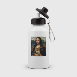 Бутылка спортивная Shiba Inu Mona Lisa