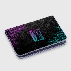 Картхолдер с принтом Сукуна магическая битва неон Sukuna neon