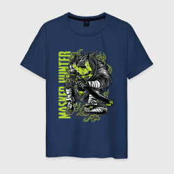 Монстр самурай – Мужская футболка хлопок с принтом купить со скидкой в -20%