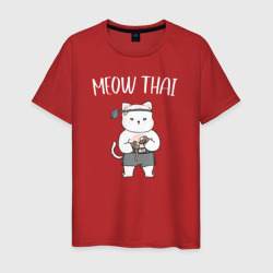 Мужская футболка хлопок Мяу Тай