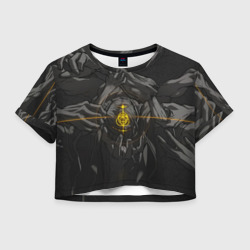 Женская футболка Crop-top 3D Босс Элдн Ринг