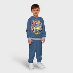 Детский костюм с толстовкой 3D Battletoads and Double Dragon - фото 2