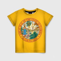 Детская футболка 3D Флорида США 3D