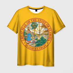 Мужская футболка 3D Флорида США 3D