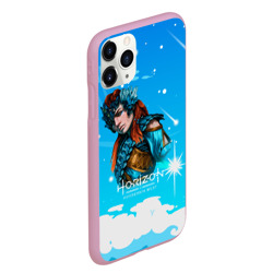 Чехол для iPhone 11 Pro Max матовый Horizon forbidden west art - фото 2