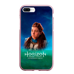 Чехол для iPhone 7Plus/8 Plus матовый Horizon forbidden west sky